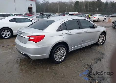 2012 Chrysler 200 Lx из США, поврежденный, VIN 1C3CCBAB9CN101307